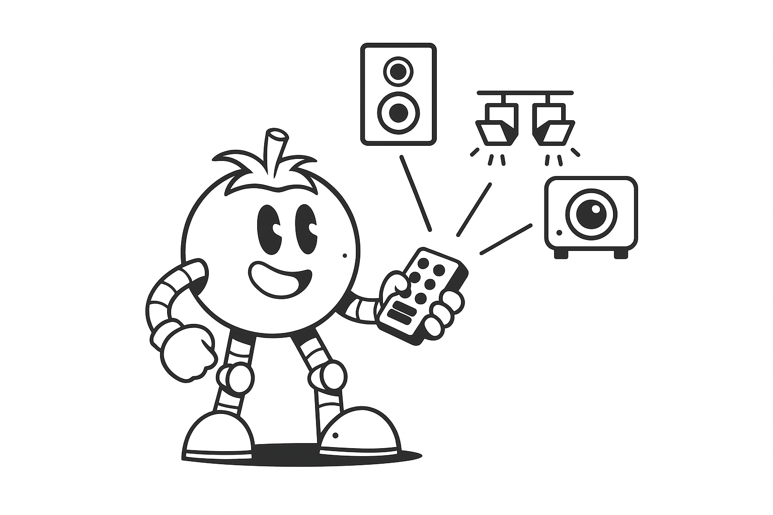 Illustration de l'article « Automatiser un cinéma à domicile : transformez votre expérience avec la domotique »