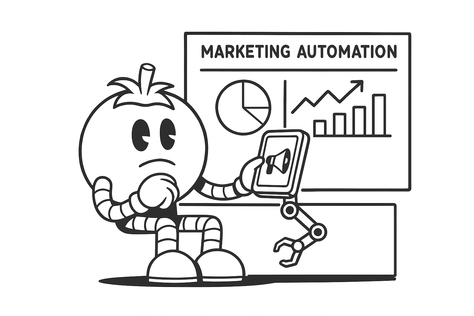 Illustration de l'article « Automatiser la direction marketing : optimiser l’efficacité et la croissance »