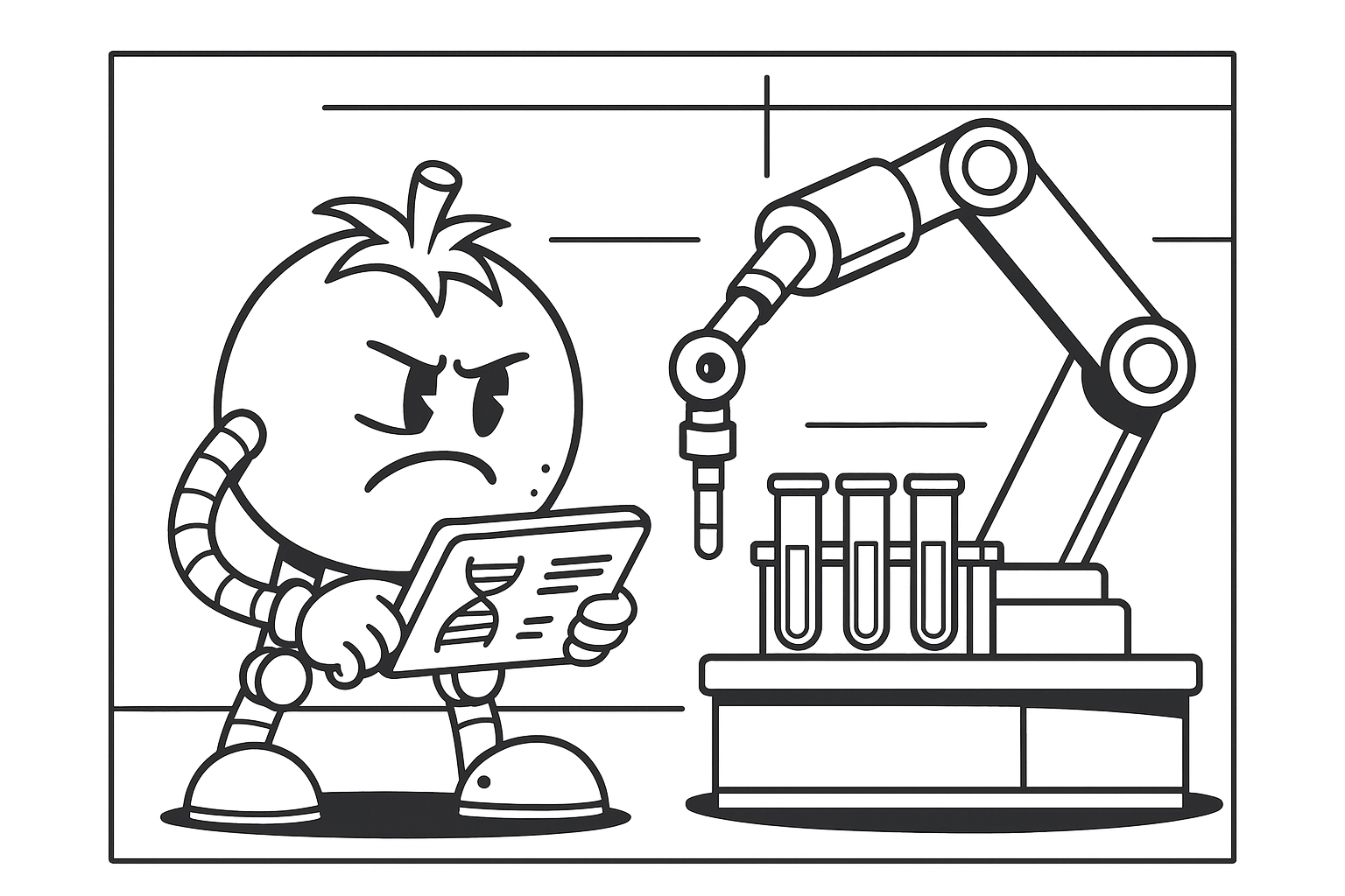 Illustration de l'article « Automatisation efficace des laboratoires génétiques : solutions et avantages clés »