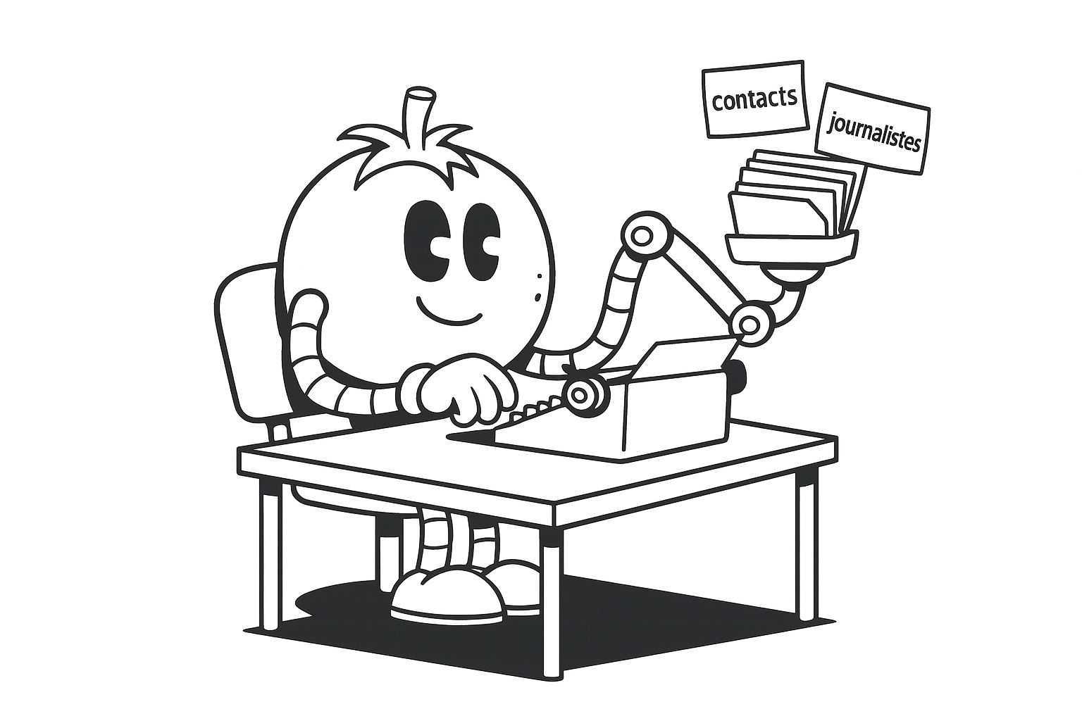 Illustration de l'article « Automatiser les relations presse : guide complet pour une gestion efficace et humaine »