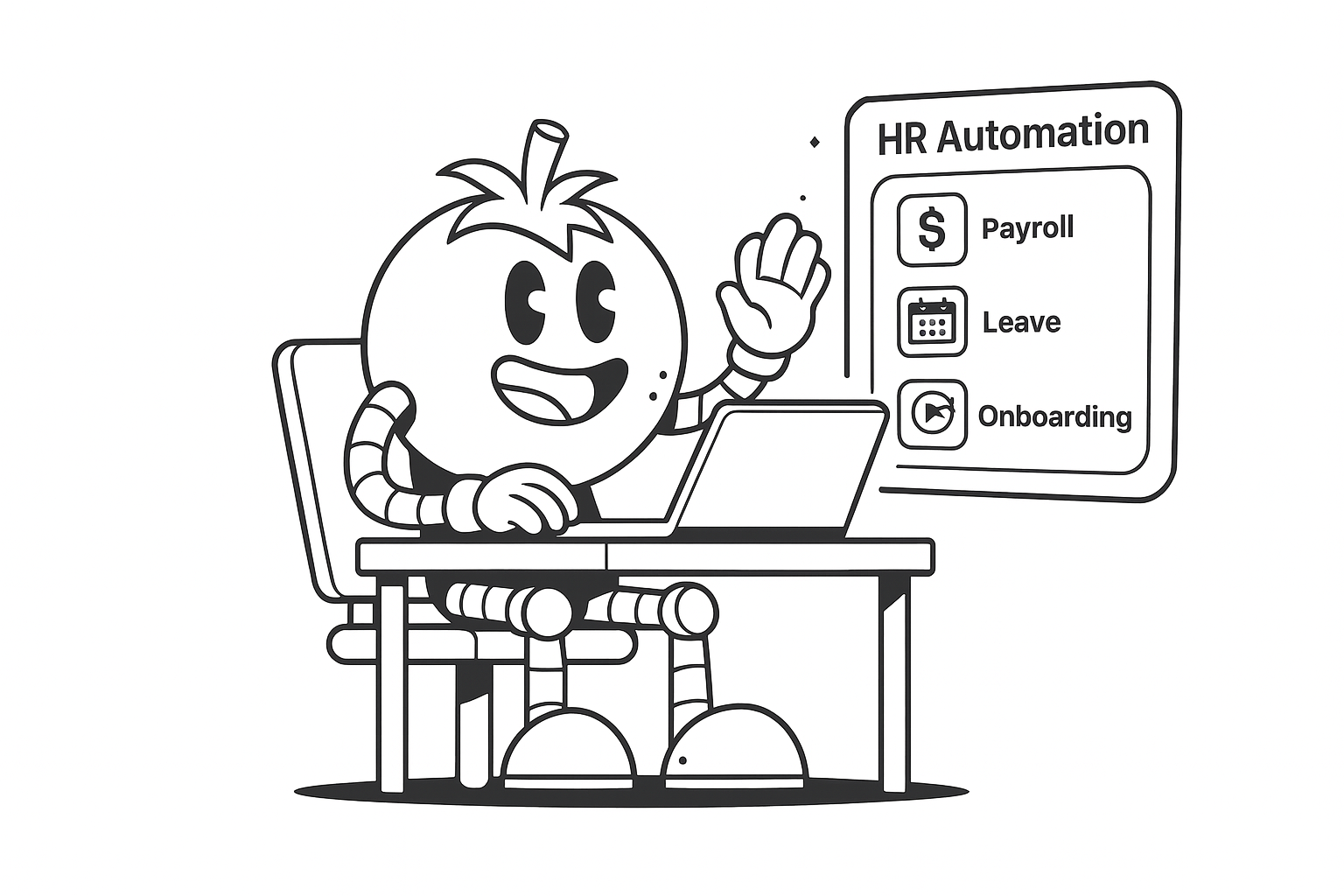 Illustration de l'article « Automatiser le service RH : guide complet pour optimiser vos processus »