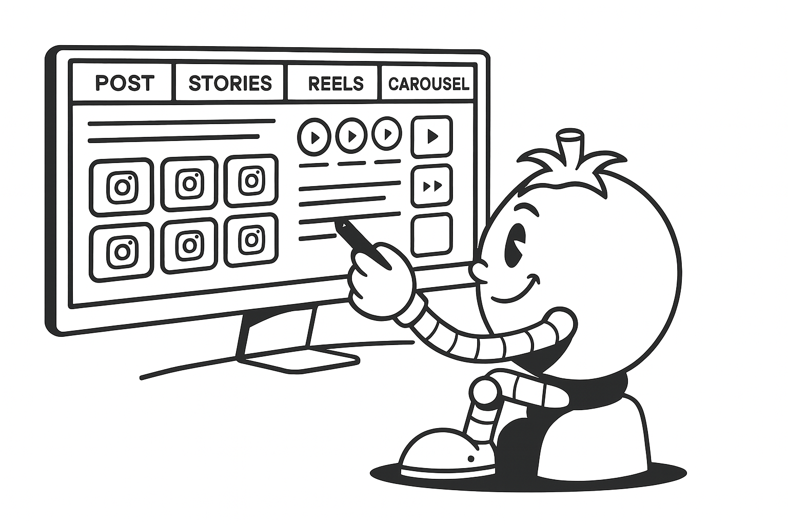 Illustration de l'article « Comment automatiser Instagram pour booster votre croissance et gagner du temps »