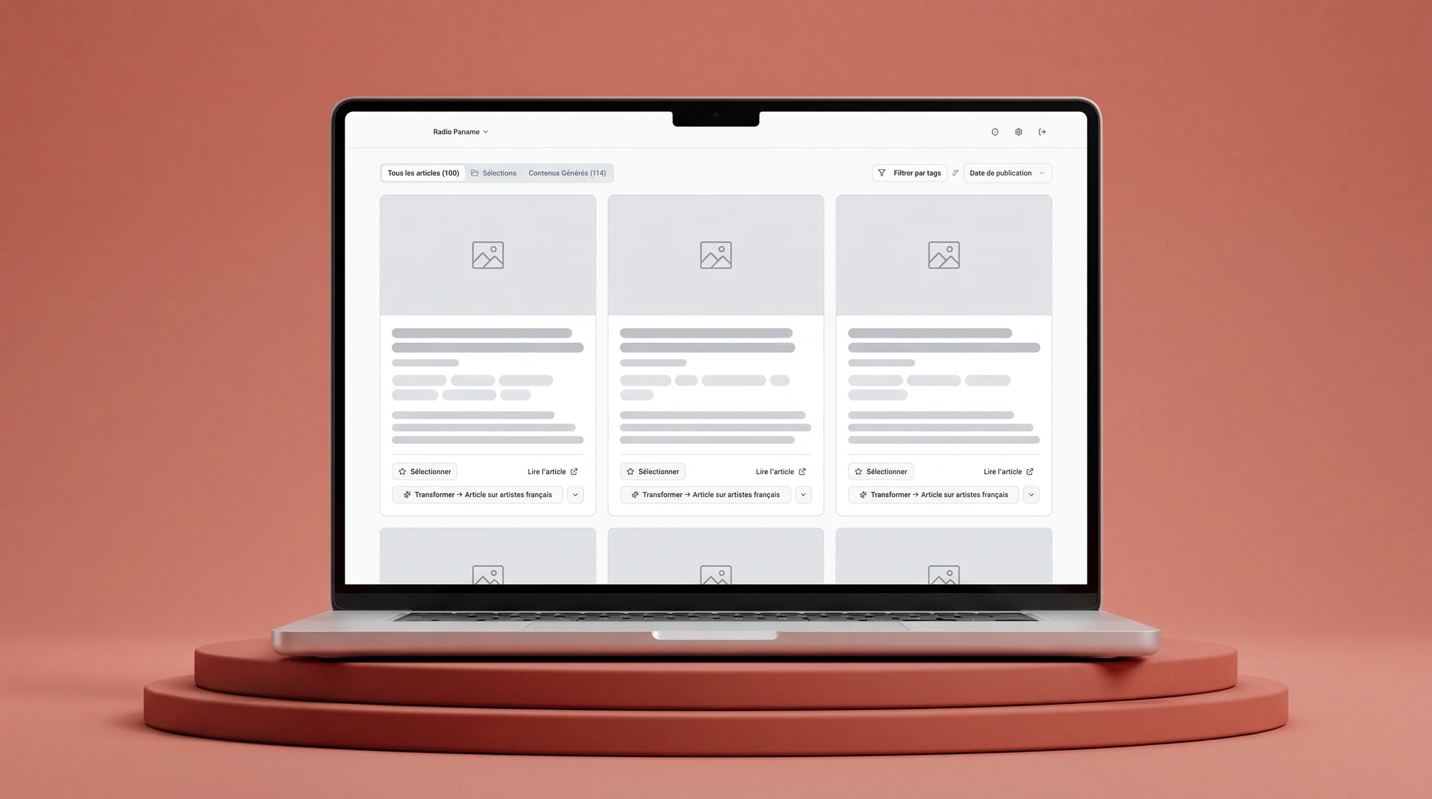 Autoradio — La production éditoriale, automatisée de bout en bout